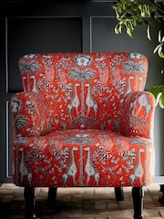 Emma Shipley Red Kruger Flame Dalston Chair - Image 1 of 4