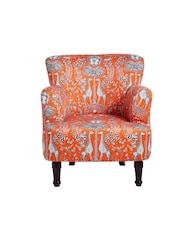 Emma Shipley Red Kruger Flame Dalston Chair - Image 2 of 4