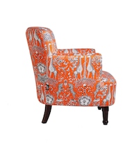 Emma Shipley Red Kruger Flame Dalston Chair - Image 3 of 4