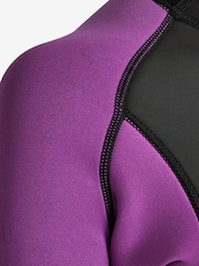 Black/Pink Full Length 2.8mm Neoprene Wetsuit - Image 7 of 12