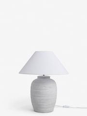 Grey/White Kingham Table Lamp - Image 5 of 6