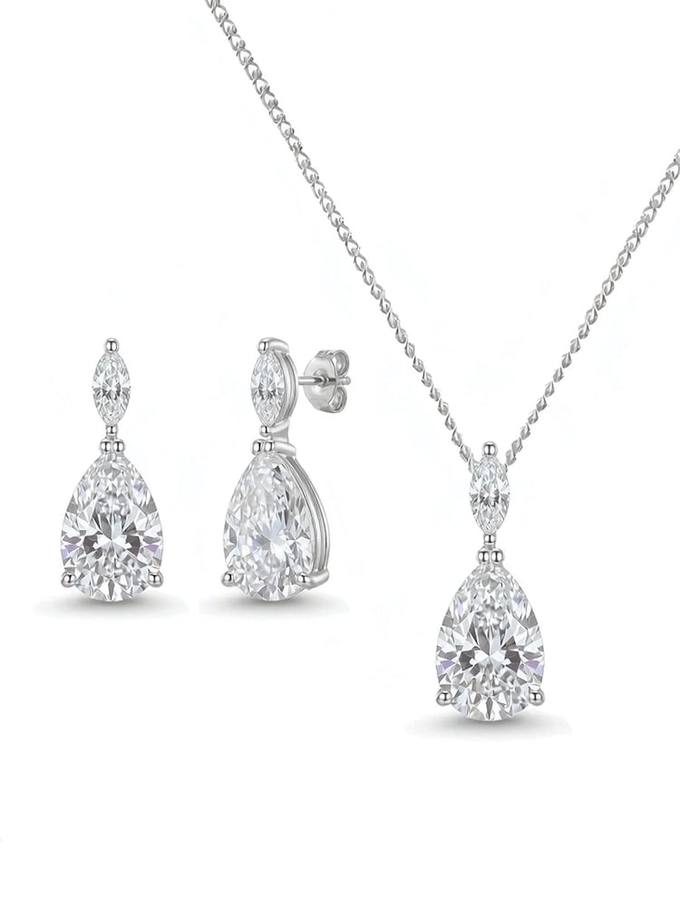 Ivory & Co Silver Genova Set - Image 1 of 4
