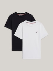 حزمة من 2 تيشرتات من Tommy Hilfiger - صورة 4 من 5