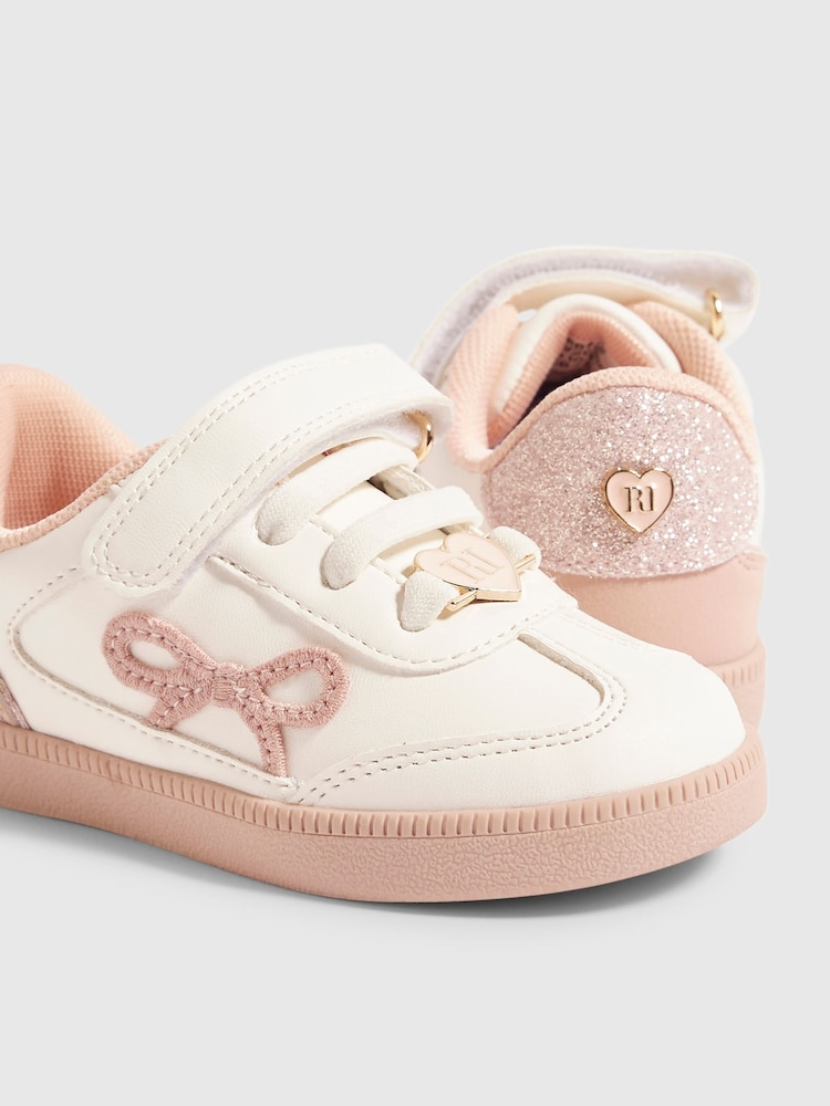 River Island White Bow Trainers - Image 6 of 6 River Island White Bow Trainers - Image 6 of 6