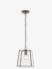 Black Warwick Pendant Ceiling Light - Image 4 of 7
