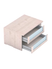Wiemann Oak Jenson 0.75M Medium Internal 2 Drawer Set - Image 3 of 5