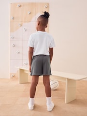 Grey Single Sports Shorts (3-16yrs) - Image 3 of 5