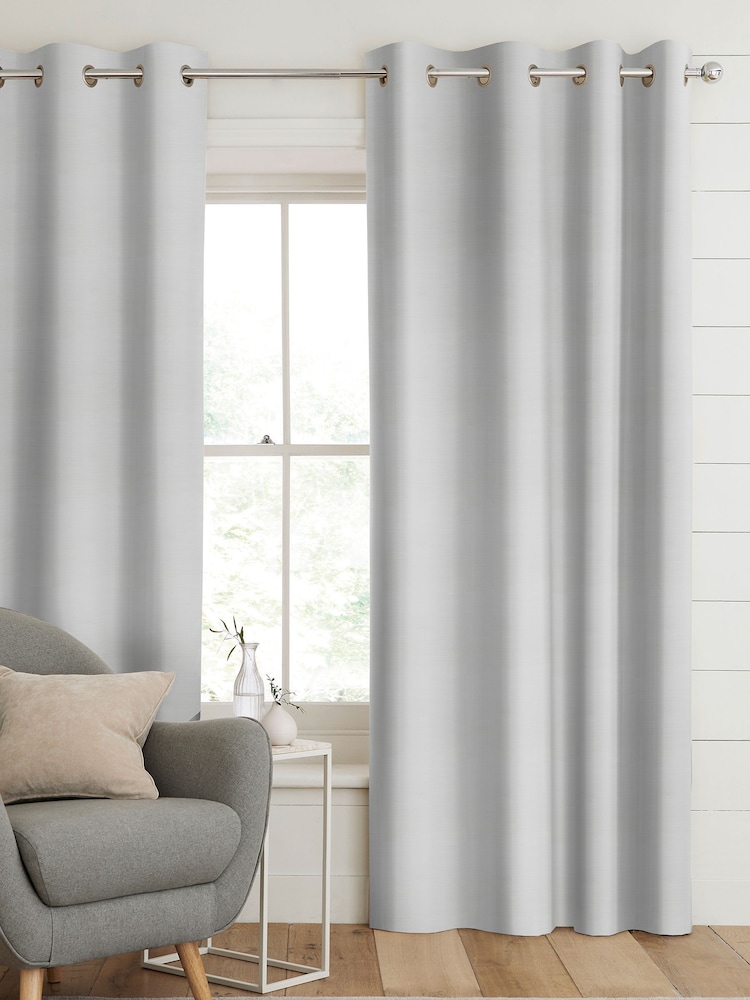 Frost White Voyage Maison Jasper Made To Measure Curtains - Image 1 of 8