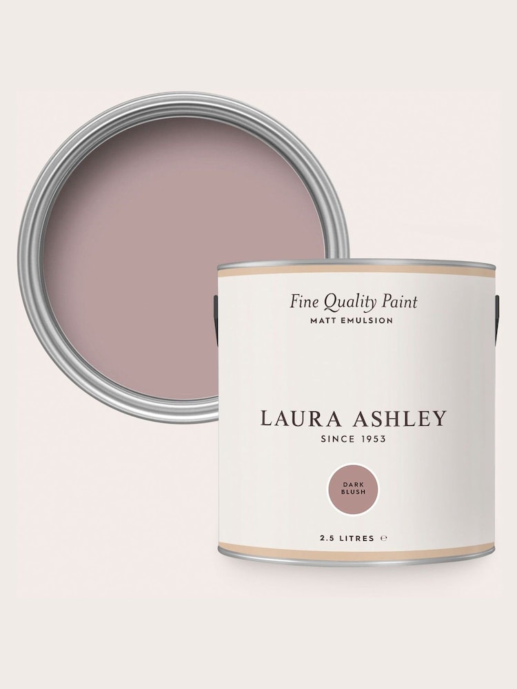 Laura Ashley Dark Blush Pink Matt Emulsion 2.5Lt Paint - Image 4 of 4