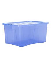 Wham Set of 3 Blue Crystal Sparkle 60L Boxes and Lids - Image 5 of 6