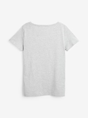 Grey Spot Cotton Short Sleeve Pyjamas - Image 8 of 10