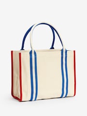 Boden Cream 100% Cotton Tilda Canvas Tote Bag - Image 5 of 6