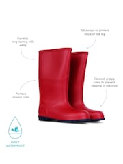 Muddy Puddles Red Classic Waterproof Wellies - Image 3 of 3