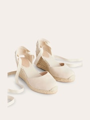 Boden Natural Cassie Espadrille Wedges - Image 3 of 4