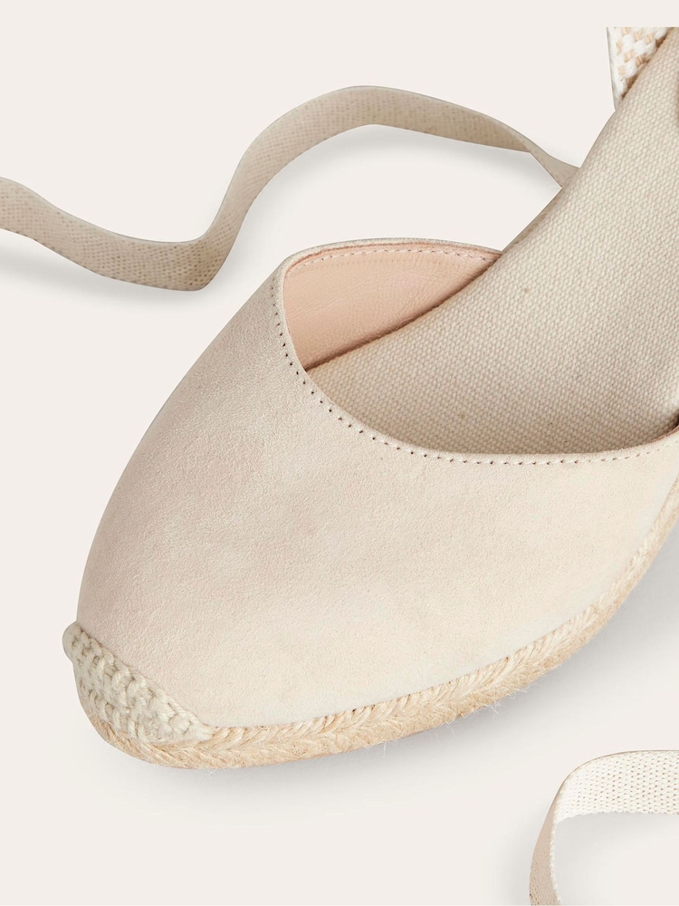 Natural - Boden Cassie Espadrille Wedges - Image 4 of 4 Natural - Boden Cassie Espadrille Wedges - Image 4 of 4