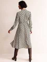 Boden Yellow Kate Midi Shirt Dress - Image 2 of 5