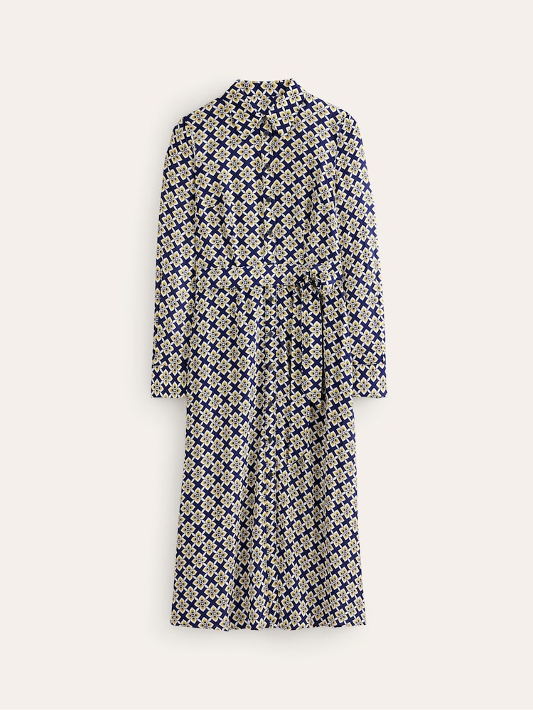 Boden Yellow Kate Midi Shirt Dress - Image 5 of 5