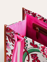 Boden Green 100% Cotton Tilda Canvas Tote Bag - Image 4 of 4