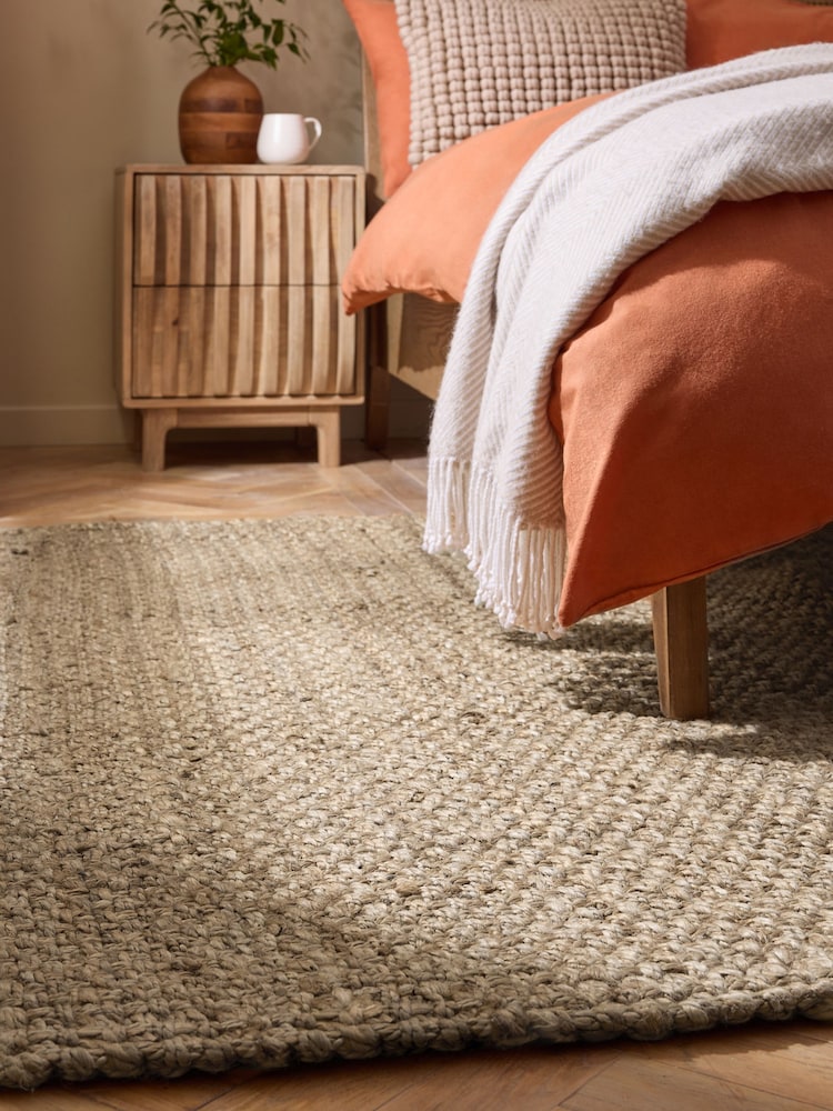 Natural Woven Jute Rug - Image 2 of 5