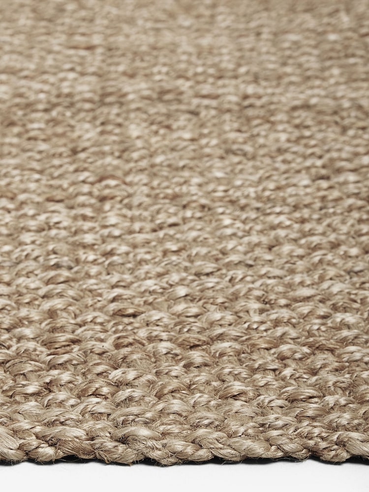 Natural Woven Jute Rug - Image 5 of 5