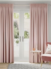 Dusky Pink 100% Cotton Made To Measure Curtains - Image 1 of 9