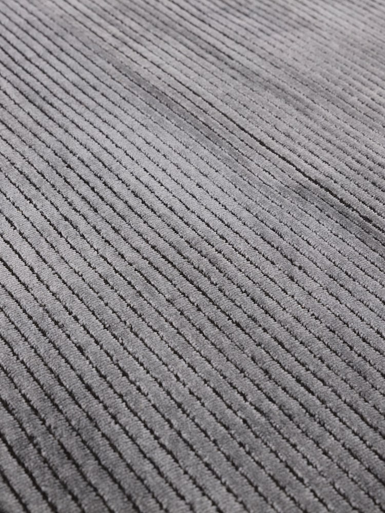 Asiatic Rugs Black Kuza Stripe Rug - Image 4 of 4