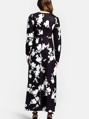 Hot Squash Black Maxi Floral Dress - Image 2 of 3