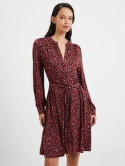 French Connection Clara Meadow Jersey Shirt Dress - Image 3 of 4