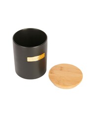 Masterclass Black Matt Black Ceramic Coffee Storage Jar - Image 2 of 3