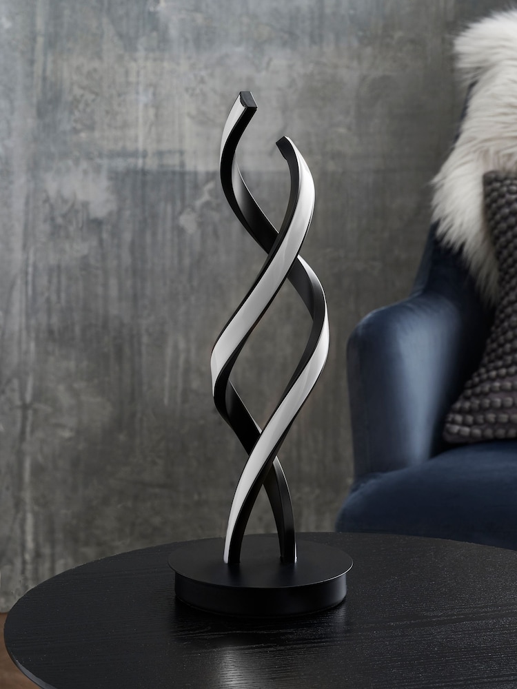 Black Callie LED Table Lamp - Image 1 of 7