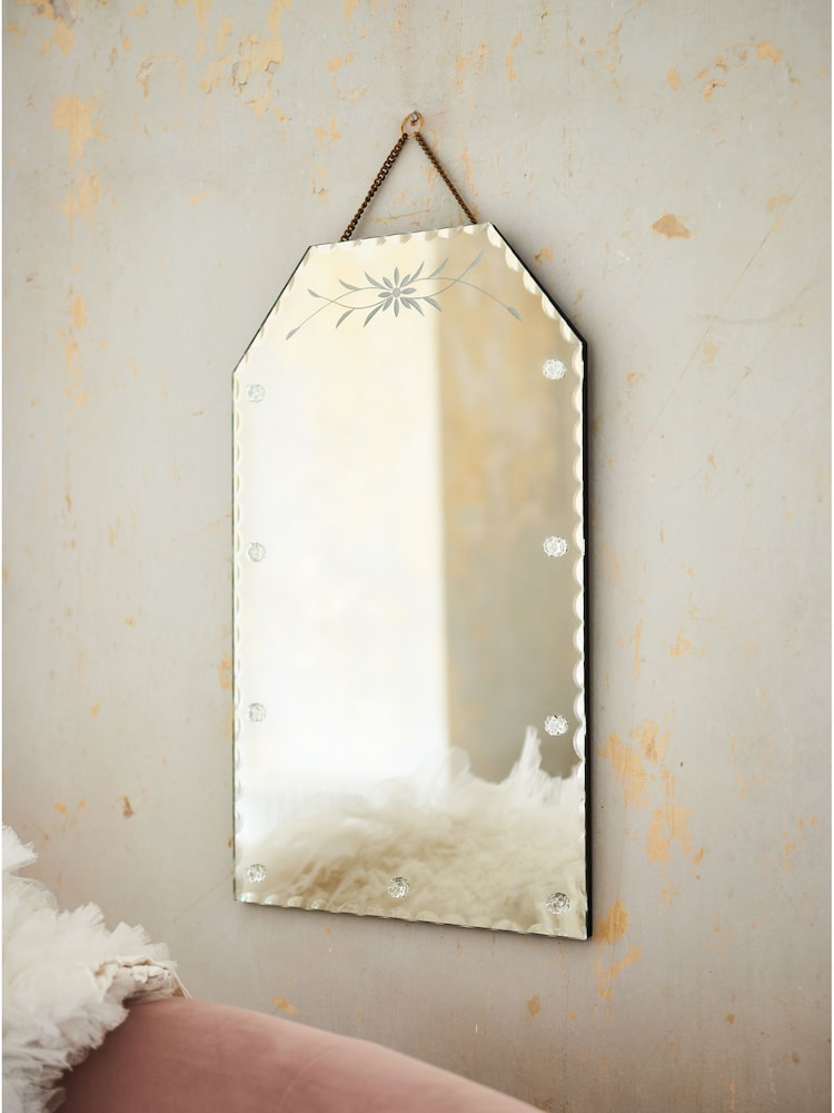 Shabby Chic Clear Camielle Mirror - Image 1 of 3