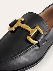 Boden Black Snaffle Leather Loafers - Image 5 of 5