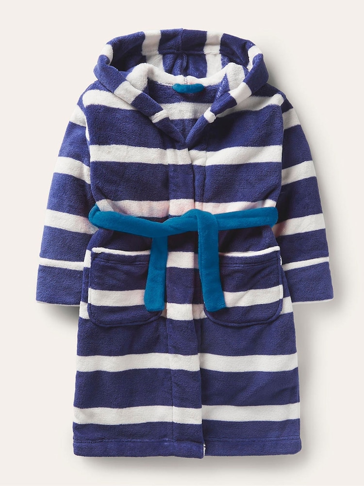 Boden Blue Cosy Dressing Gown - Image 1 of 3