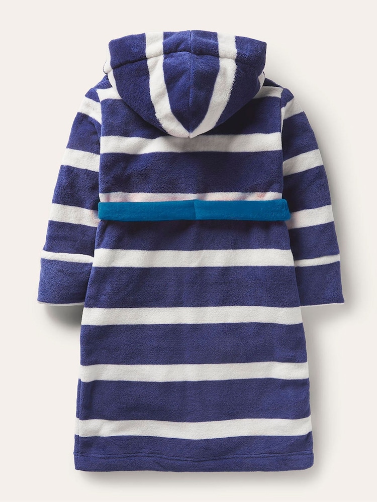 Boden Blue Cosy Dressing Gown - Image 2 of 3