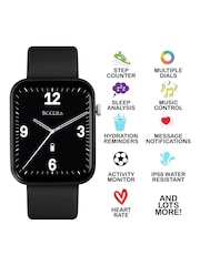 Tikkers Pink Smart Series 13 Silicone Strap Smart Watch & Earbuds Set - Image 2 of 6