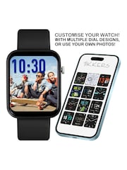 Tikkers Pink Smart Series 13 Silicone Strap Smart Watch & Earbuds Set - Image 3 of 6