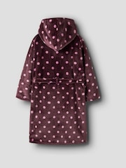 Name It Purple Striped Bathrobe - Image 3 of 3