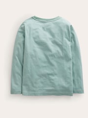 Boden Green Dragon Appliqué T-Shirt - Image 3 of 4