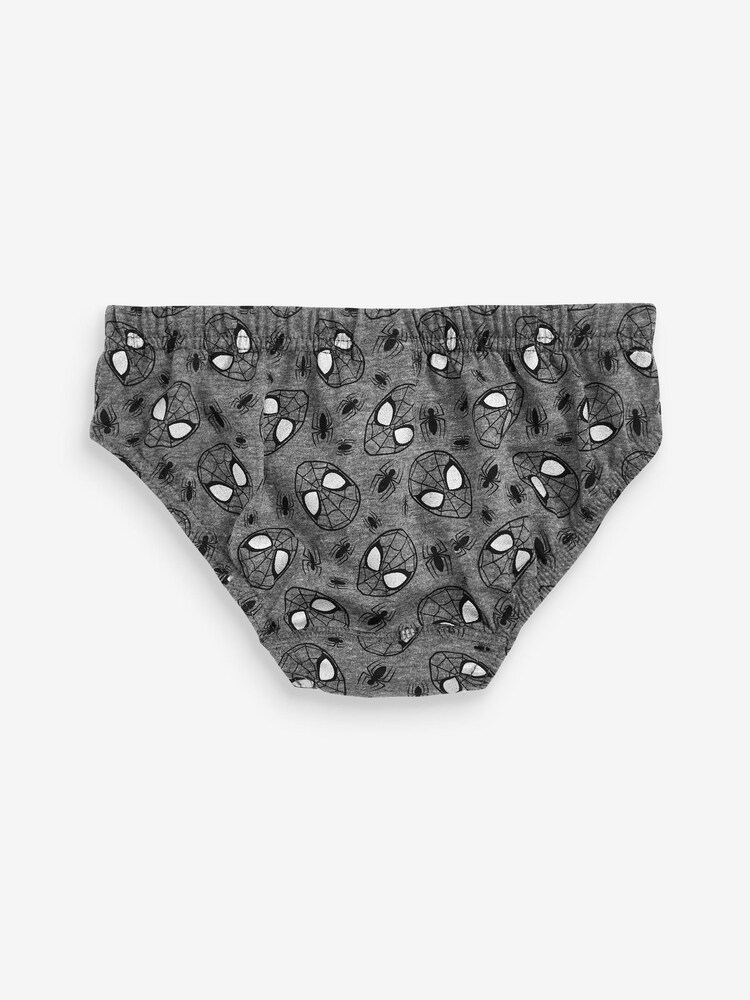 Red/Black 5 Pack Spider-Man Briefs (1.5-10yrs) - Image 2 of 6