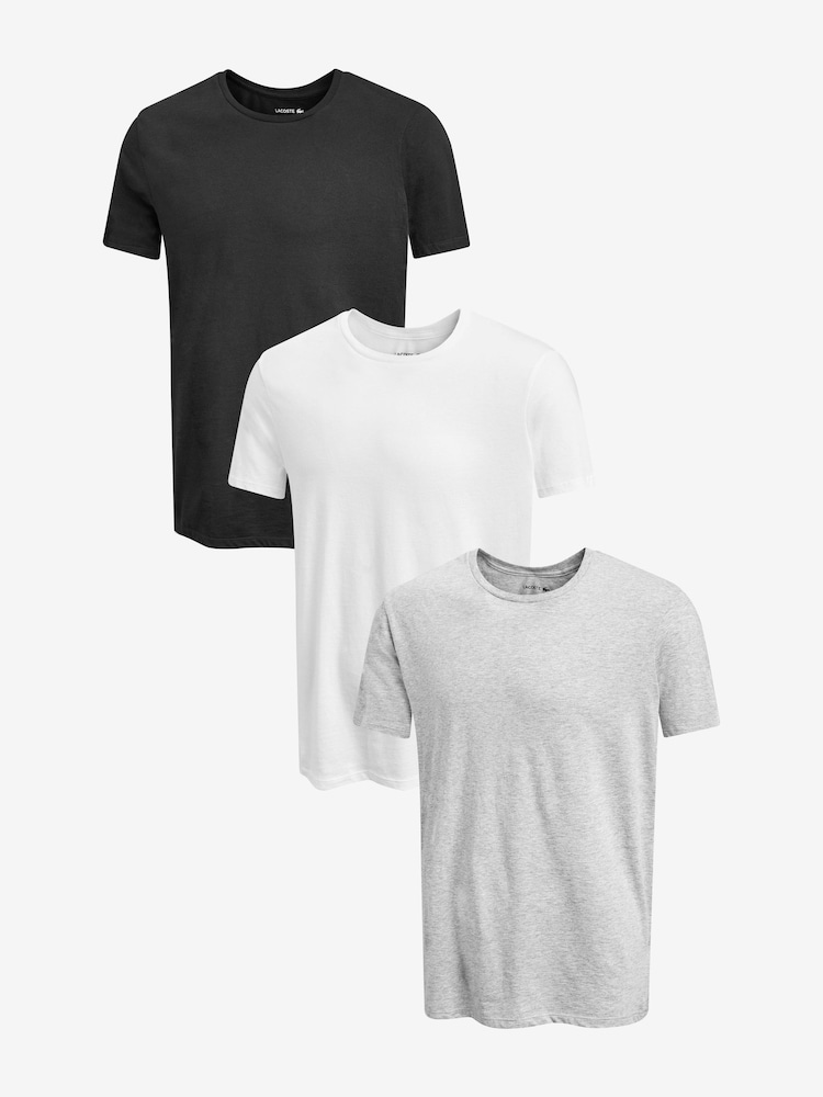 Lacoste 100% Cotton T-Shirts 3 Pack - Image 1 of 14