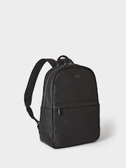 Osprey London Black The Grantham Waxed Canvas & Leather Backpack - Image 2 of 5