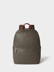 Osprey London Green The Grantham Waxed Canvas & Leather Backpack - Image 1 of 5