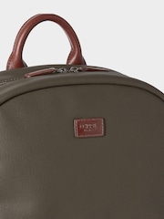 Osprey London Green The Grantham Waxed Canvas & Leather Backpack - Image 5 of 5