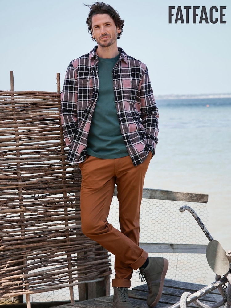 FatFace Purple Ripley Check Shirt - Image 1 of 7