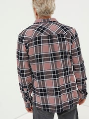 FatFace Purple Ripley Check Shirt - Image 3 of 7