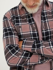 FatFace Purple Ripley Check Shirt - Image 4 of 7