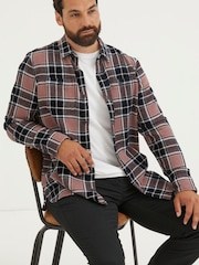 FatFace Purple Ripley Check Shirt - Image 6 of 7