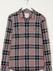 FatFace Purple Ripley Check Shirt - Image 7 of 7