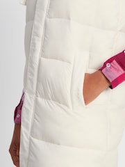 Tog 24 Cream Newall Long Padded Gilet - Image 9 of 10