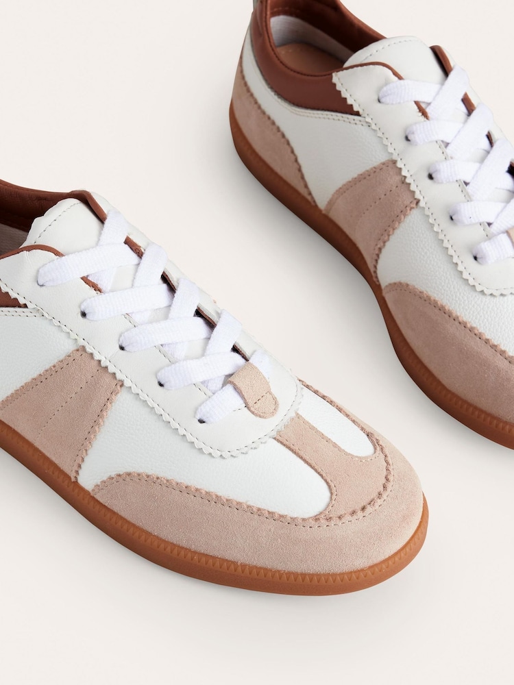 Boden White Erin Retro Tennis Trainers - Image 4 of 4 Boden White Erin Retro Tennis Trainers - Image 4 of 4